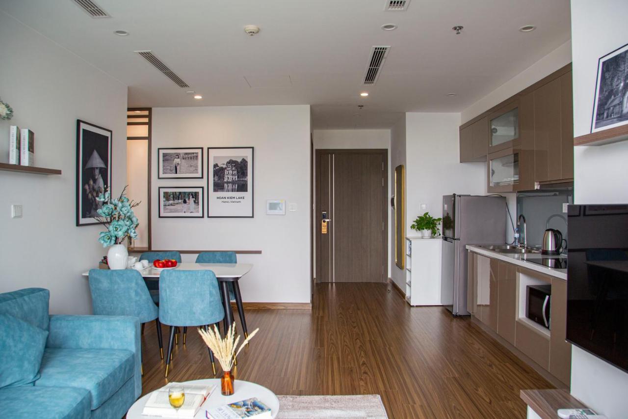 Aspaces Serviced Apartments - Vinhomes West Point Hanoi Exteriör bild