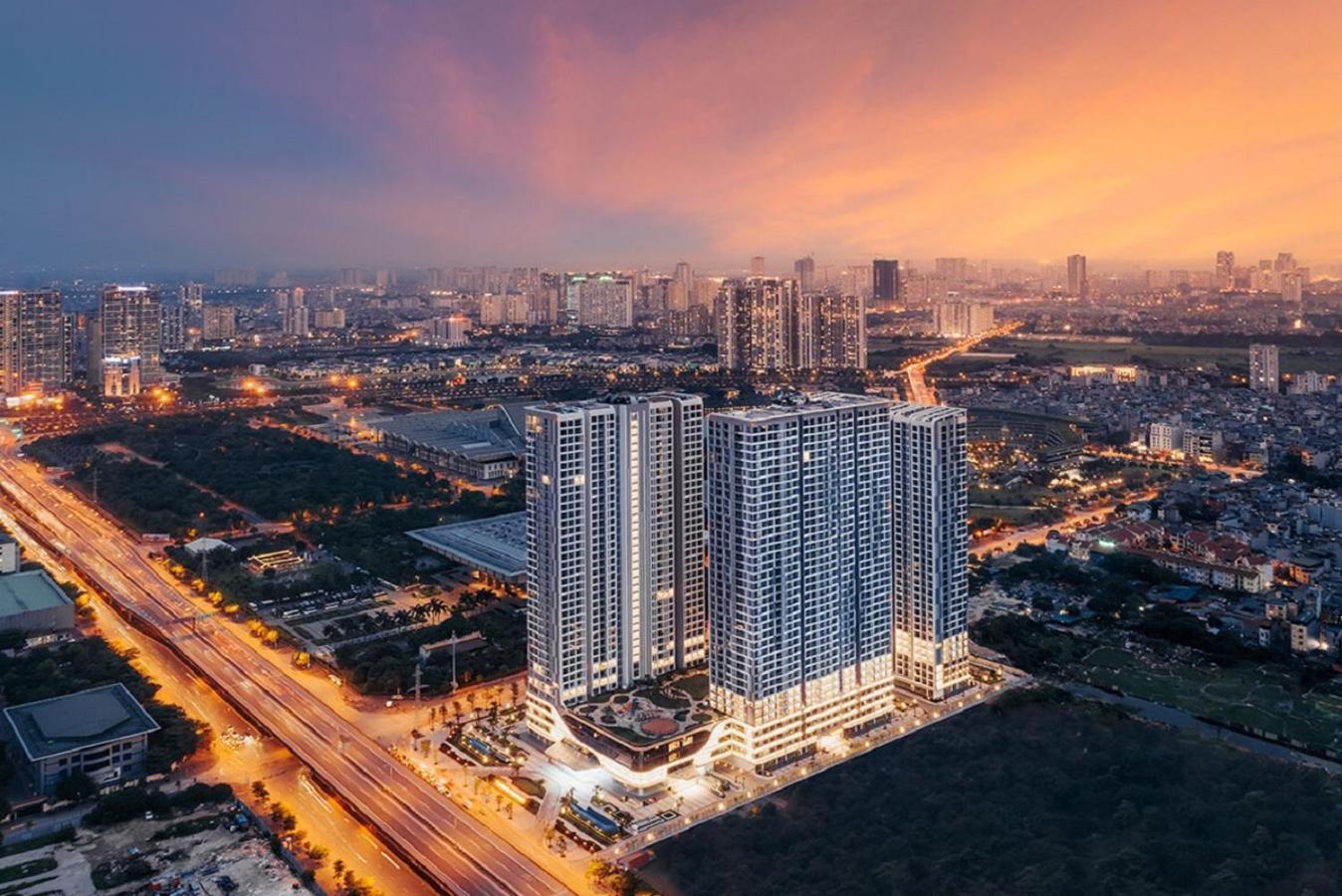 Aspaces Serviced Apartments - Vinhomes West Point Hanoi Exteriör bild